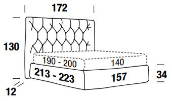 felis hamilton queen-size bed sizes