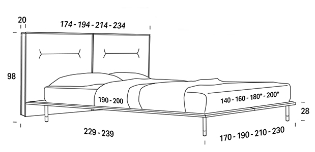 Moonlight bed dimensions