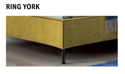 Structure of Ring York Slatted Base of Paris Felis Bed