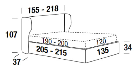 Spencer bed dimensions