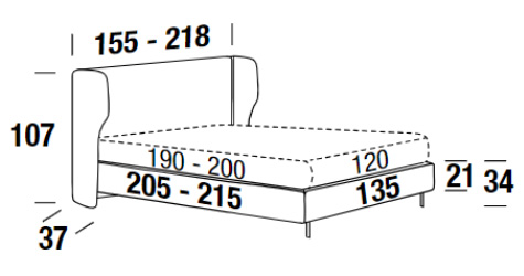 Spencer bed dimensions