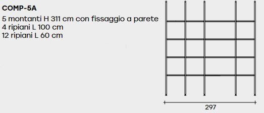 Remind Fiam Bookcase sizes