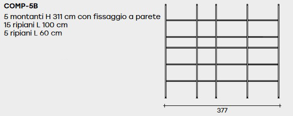 Remind Fiam Bookcase sizes