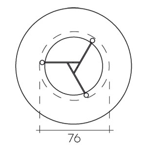 tavolo fiam modello epsylon misure