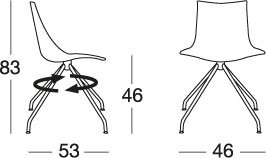 zebra-tecnopolimero-revolving-chair-on-trestle-base-scab