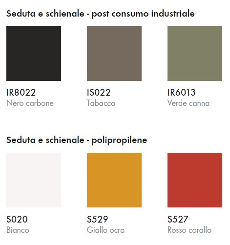 Feluca Pop Infiniti Design Chair finish