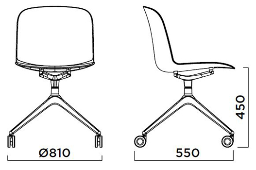 chair-relief-swivel-with-castors-infiniti-design-dimensions