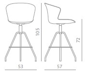 KiccaPlusGirevole-Sgabello-Kastel-dimensioni1