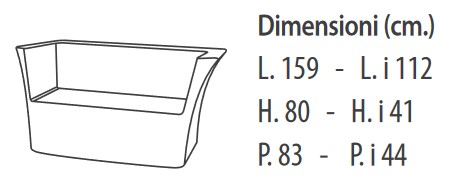 sofa-Cairo-lightable-Modum-dimensions