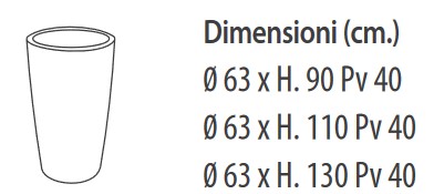 Vase-Montero-lightable-Modum-dimensions