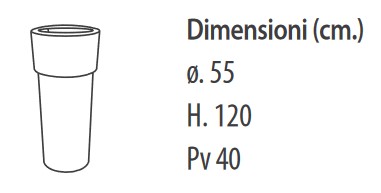 Vase-Manaus-lightable-Modum-dimensions