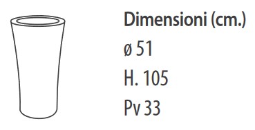 Vase-Recife-lightable-Modum-dimensions