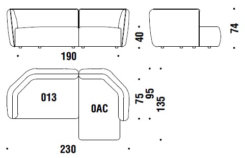 sofa-Chamfer-Moroso-dimensions