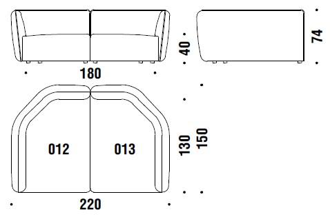 sofa-Chamfer-Moroso-dimensions