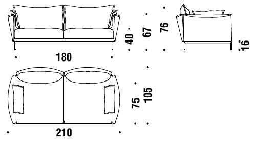 sofa-Gentry-Moroso-dimensions