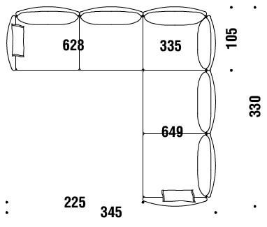 sofa-Gentry-Moroso-dimensions