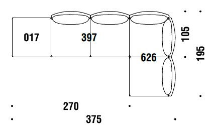sofa-Gentry-Moroso-dimensions