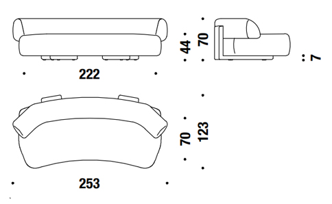 sofa-Gogan-moroso-dimensions