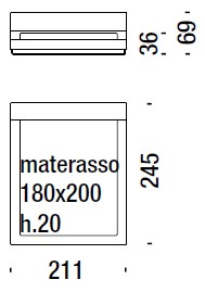 Lowland-bed-moroso-dimensions