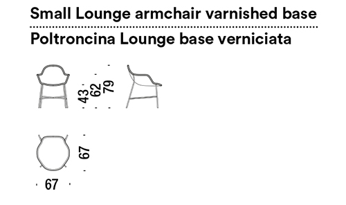 armchair tia maria moroso dimensions