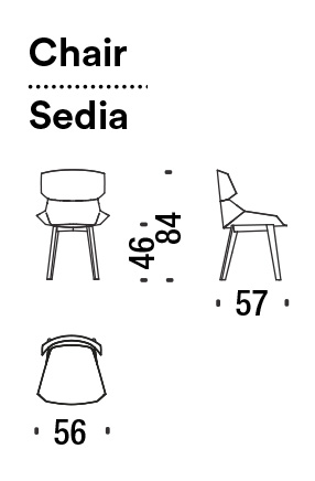 misure sedie moroso clarissa