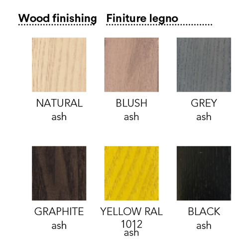 finiture sedia moroso wood bikini