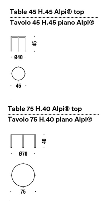 misure tavolino moroso armada