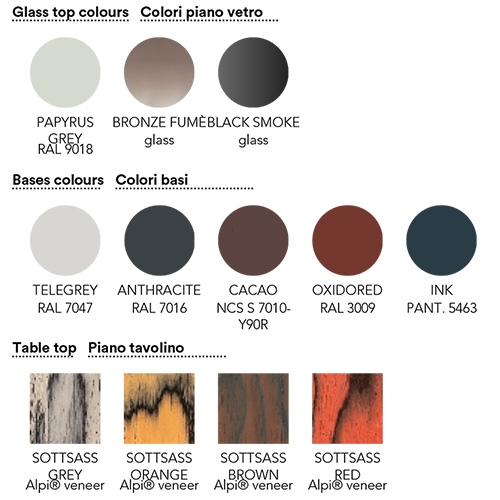 finiture tavolino moroso armada