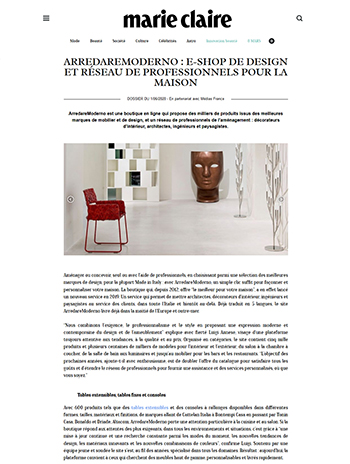 marie claire about arredare moderno
