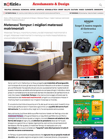 notizie.it about arredare moderno