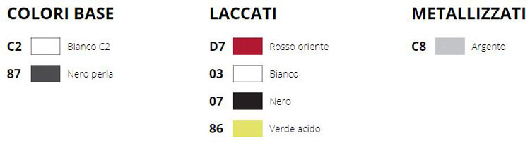 Buba Vase Plust finishes and colours