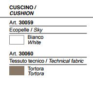 Gumball Sunlounge Sun lounger Plust cushion's colours