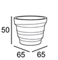 Rebelot Vase Plust 65 dimensions and sizes