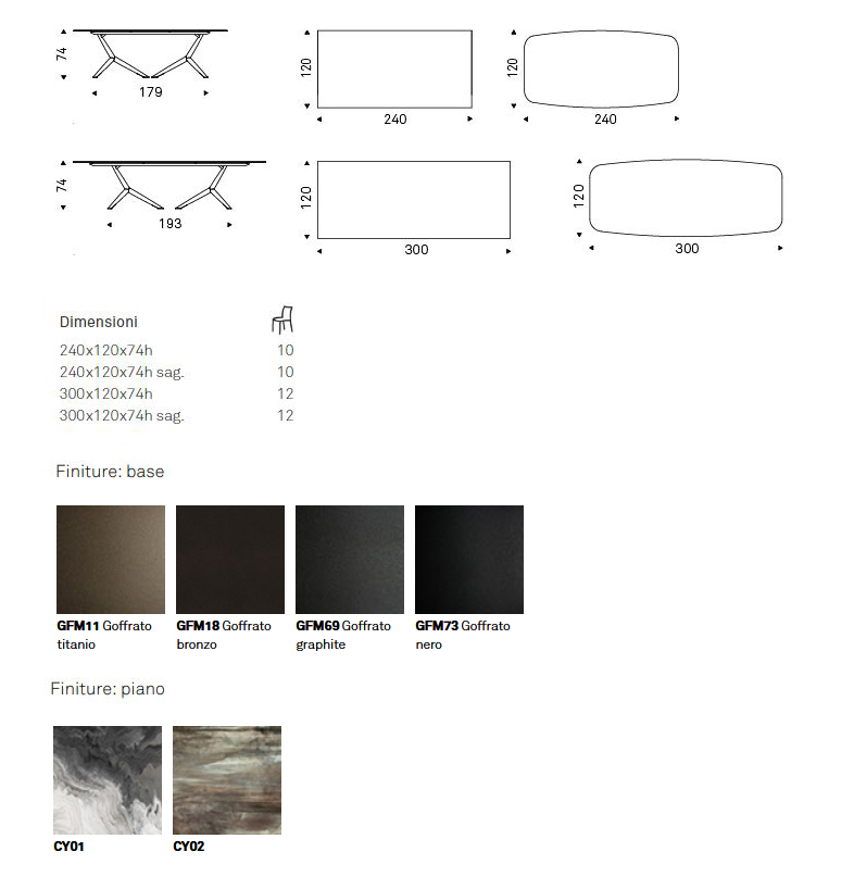 table-atlantis-crystalart-cattelan-dimensions