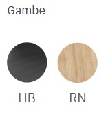 Leg finish of the Mentha Pop Scab Chair