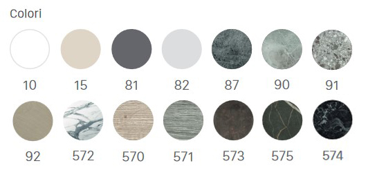 Domino Stackable Bar Table Scab H.110 with Compact Laminate Top