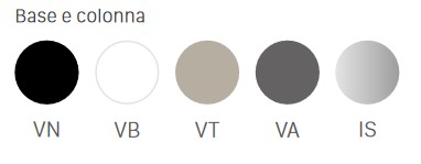 Tavolino Bar Tiffany Scab H.110 finiture