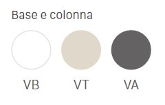 Finishes of the fixed Bar Table Cross Scab H.110