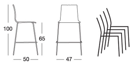 sgabello-alice-h-65-scab-dimensioni