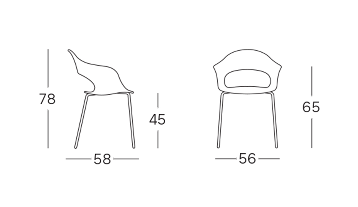 sedia-lady-b-pop-scab-misure