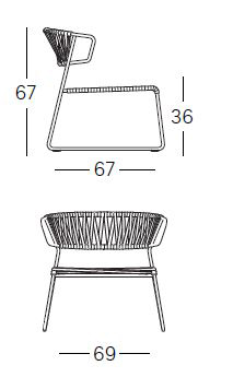 poltrona-lisa-lounge-filò-scab-dimensioni