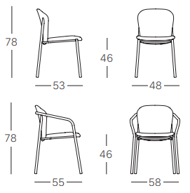 sedia-finn-scab-dimensioni