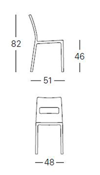 sedia-sai-go-green-scab-dimensioni