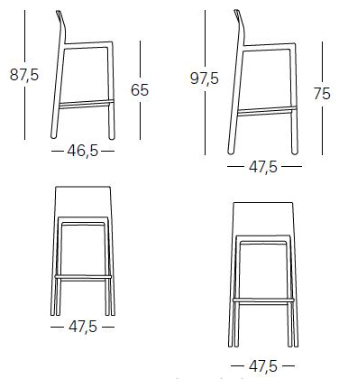 sgabello-kate-scab-dimensioni