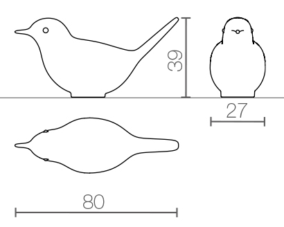 dimensions-decorative-piece-pulcino-serralunga