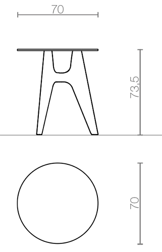 notredame-round-high-table-dimensions