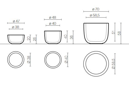 cup-Serralunga-vase-größe