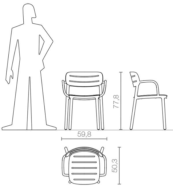 croisette-armchair-dimensions-serralunga