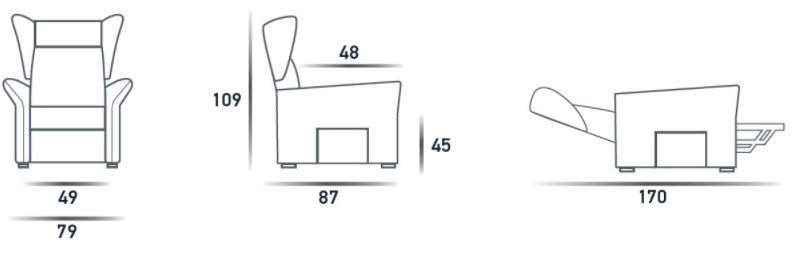 Siena-spazio-relax-lift-armchair-sizes