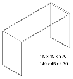 Console Gulliver dimensions